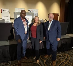 Brian Pearson, Carrie Butler, and Paul Comfort