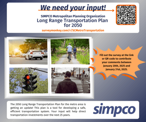 MPO 2050 LRTP Plan Study Flyer