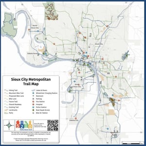 2025 Sioux City Metro Trail Map