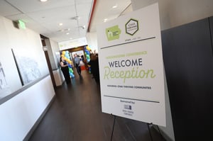 HousingIowa Conference Reception Welcome Sign